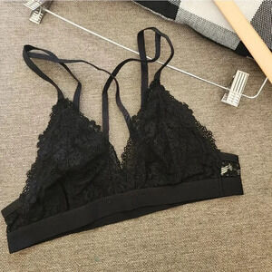 Black Bralette L